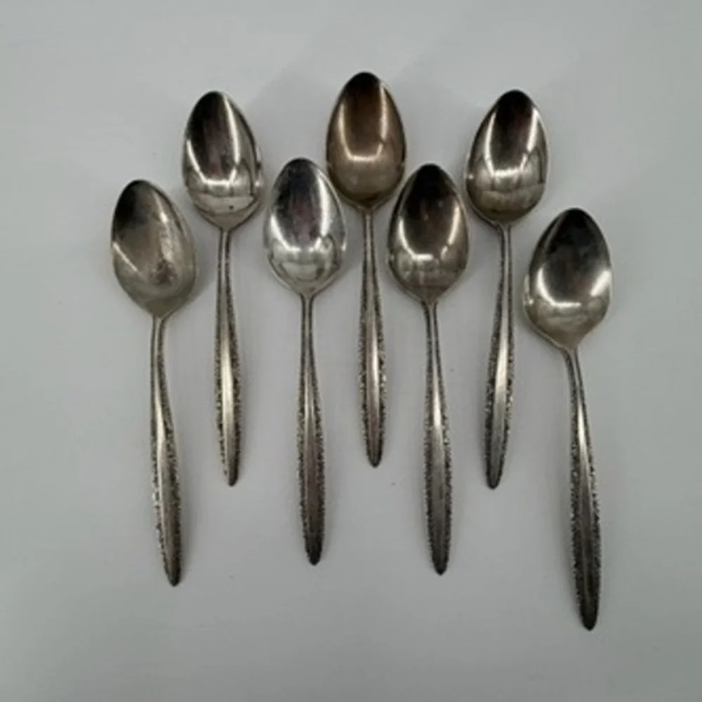 Towle 1968 Candleglow Stainless Flatware Set 27pc Textured MCM Mid-Century
